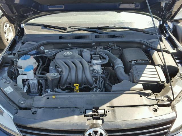 3VW2K7AJ8EM332451 - 2014 VOLKSWAGEN JETTA BASE 蓝色 照片 7