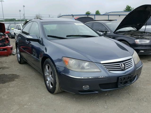 JH4KB16565C013285 - 2005 ACURA RL BLUE photo 1