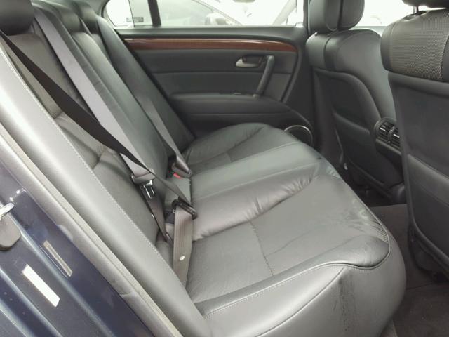 JH4KB16565C013285 - 2005 ACURA RL ლურჯი ფოტო 6