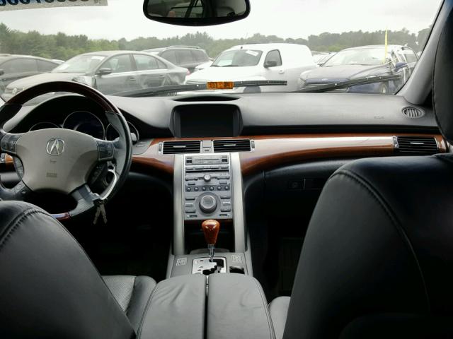 JH4KB16565C013285 - 2005 ACURA RL ლურჯი ფოტო 9