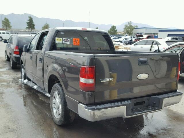 1FTRW12W27KC82590 - 2007 FORD F150 SUPER BROWN photo 3