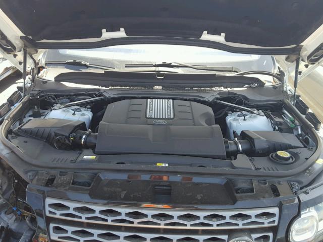 SALWG2PF4GA658218 - 2016 LAND ROVER RANGE ROVE WHITE photo 7