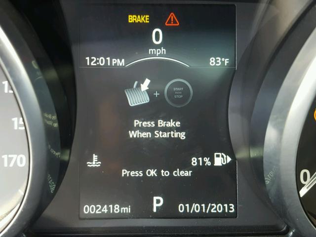 SALWG2PF4GA658218 - 2016 LAND ROVER RANGE ROVE WHITE photo 8