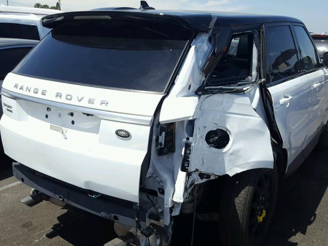 SALWG2PF4GA658218 - 2016 LAND ROVER RANGE ROVE WHITE photo 9