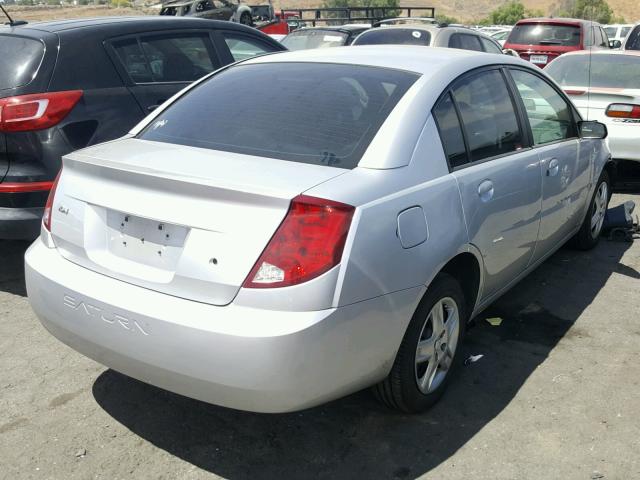 1G8AJ55F07Z195478 - 2007 SATURN ION LEVEL SILVER photo 4