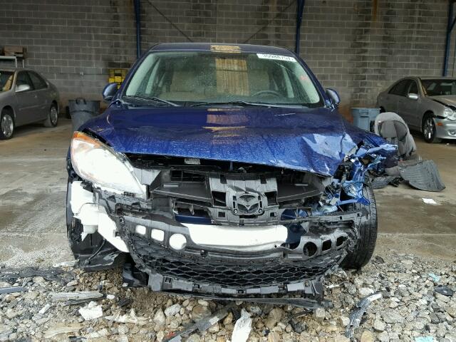 JM1BL1VF6C1504716 - 2012 MAZDA 3 I BLUE photo 9