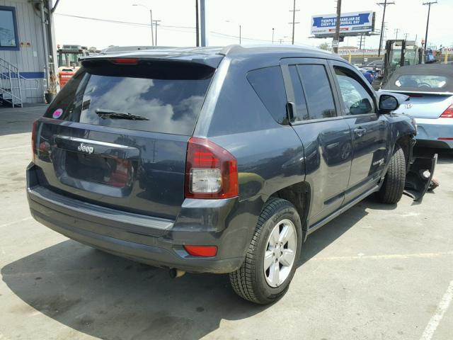 1C4NJCBA4ED789263 - 2014 JEEP COMPASS SP CHARCOAL photo 4