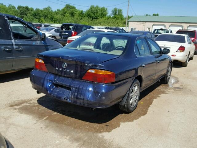 19UUA5661YA006677 - 2000 ACURA 3.2TL BLUE photo 4