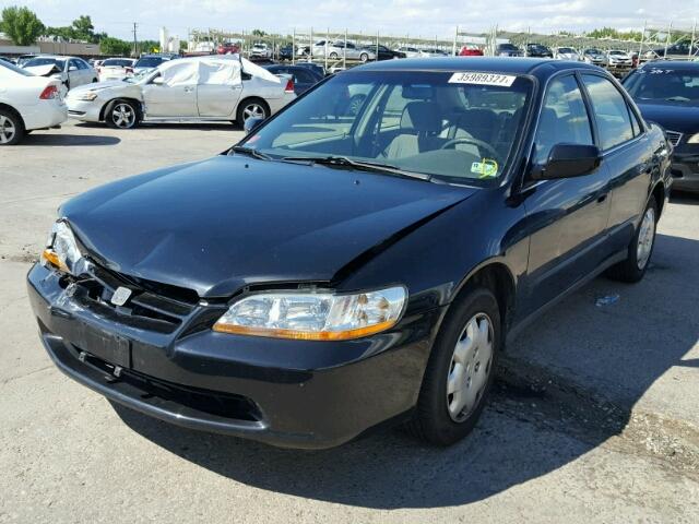 JHMCG554XXC008177 - 1999 HONDA ACCORD LX BLACK photo 2