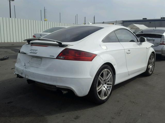 TRUBFAFK1C1007257 - 2012 AUDI TT PREMIUM WHITE photo 4