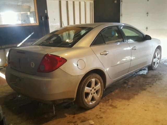 1G2ZF55B764277697 - 2006 PONTIAC G6 SE SILVER photo 4