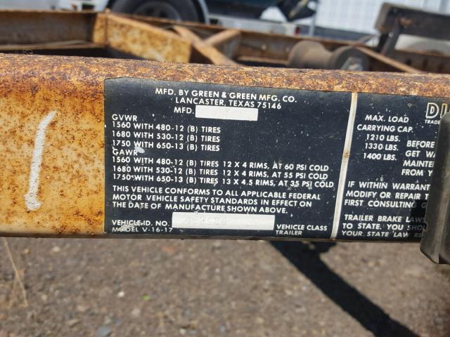 462124 - 1998 YAMAHA TRAILER SILVER photo 8