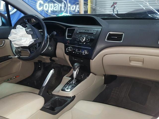 2HGFB2F97DH539367 - 2013 HONDA CIVIC EXL 勃艮第红 照片 9