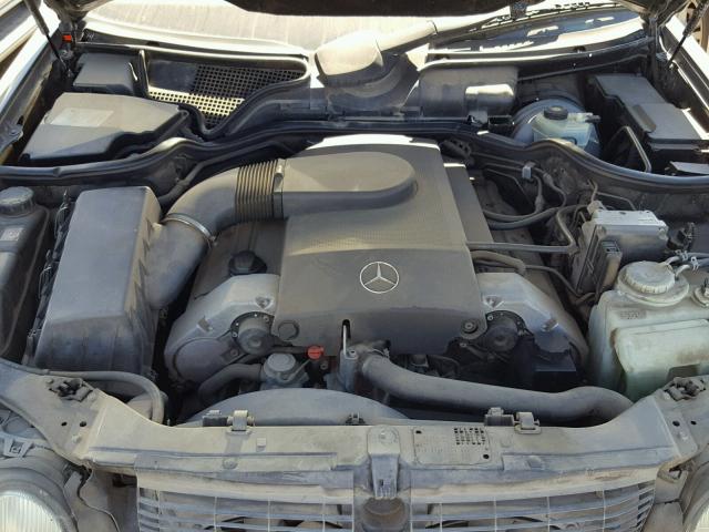 WDBJF72F8VA381853 - 1997 MERCEDES-BENZ E 420 BLACK photo 7