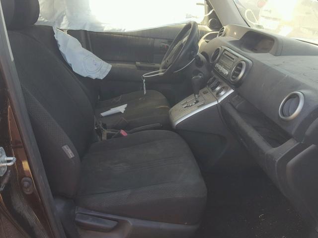 JTLKE50E891063622 - 2009 TOYOTA SCION XB PURPLE photo 5
