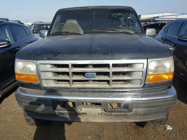 1FMEU15N7TLB54241 - 1996 FORD BRONCO U10 BLACK photo 9