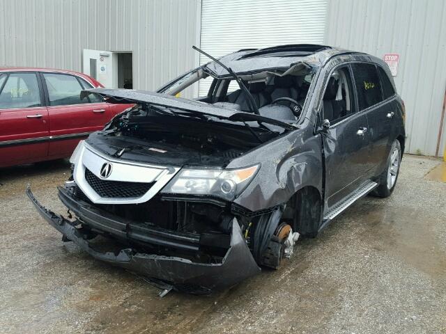 2HNYD2H48AH521310 - 2010 ACURA MDX TECH 黑色 照片 2