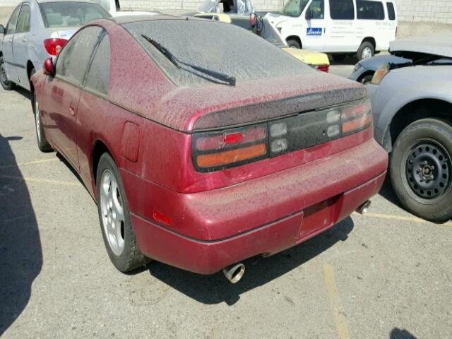 JN1RZ26A3LX006138 - 1990 NISSAN 300ZX 2+2 RED photo 3