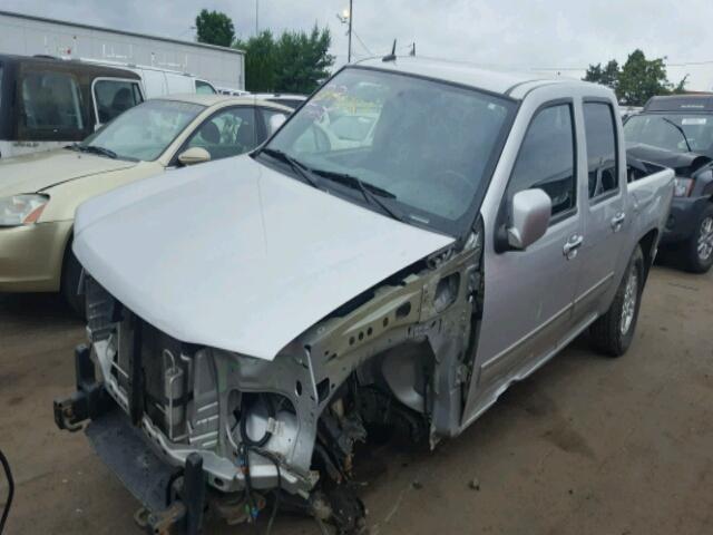 1GCHTCFE7C8124254 - 2012 CHEVROLET COLORADO L SILVER photo 2