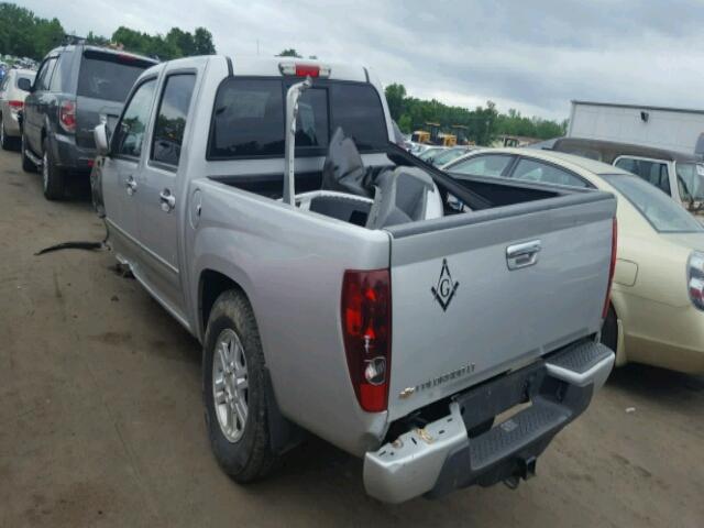 1GCHTCFE7C8124254 - 2012 CHEVROLET COLORADO L SILVER photo 3