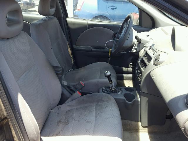 1G8AZ52F35Z136676 - 2005 SATURN ION LEVEL GRAY photo 5
