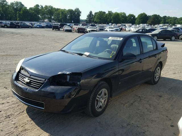 1G1ZS53F16F159980 - 2006 CHEVROLET MALIBU LS 黑色 照片 2