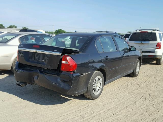 1G1ZS53F16F159980 - 2006 CHEVROLET MALIBU LS 黑色 照片 4