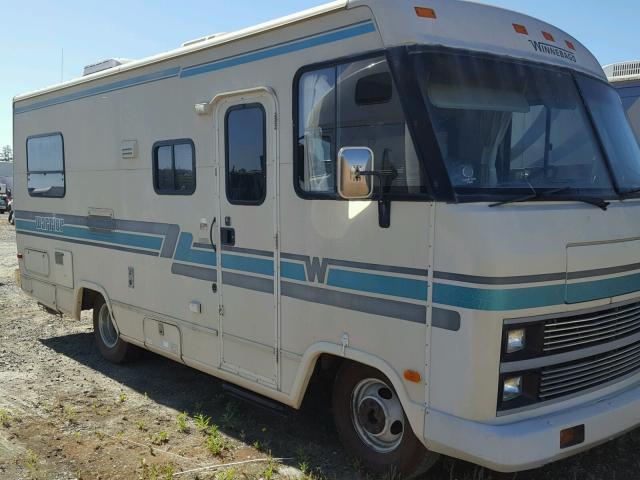 1GBJP37N6M3300363 - 1991 CHEVROLET P30 BEIGE photo 1