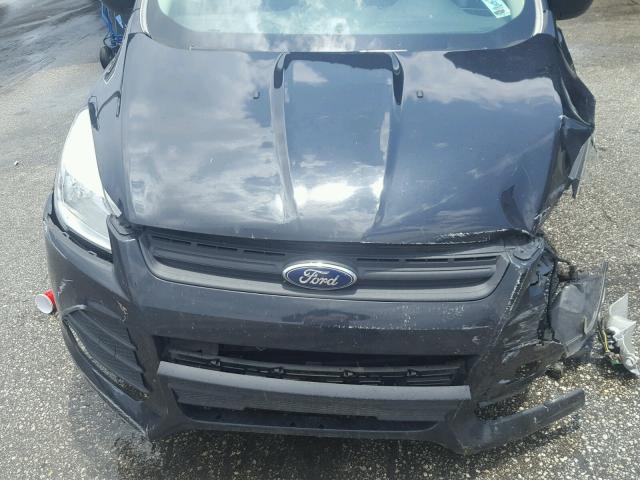 1FMCU0F7XEUE47596 - 2014 FORD ESCAPE S BLACK photo 7