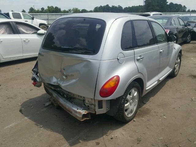 3C4FY58B74T276366 - 2004 CHRYSLER PT CRUISER SILVER photo 4