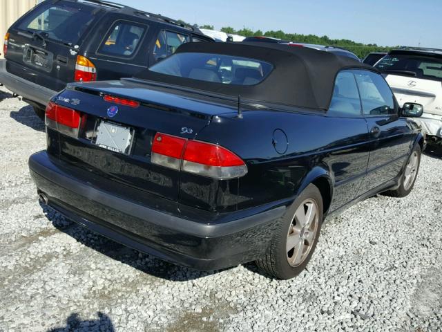 YS3DF78K737001066 - 2003 SAAB 9-3 BLACK photo 4