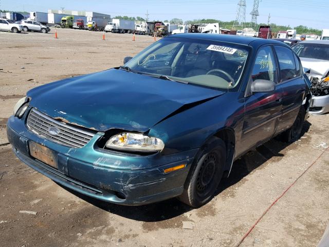 1G1NE52M9W6182851 - 1998 CHEVROLET MALIBU LS 绿色 照片 2