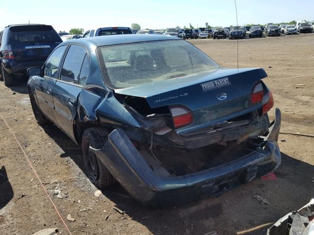 1G1NE52M9W6182851 - 1998 CHEVROLET MALIBU LS 绿色 照片 3