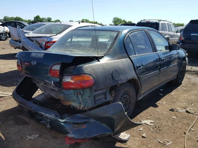 1G1NE52M9W6182851 - 1998 CHEVROLET MALIBU LS 绿色 照片 4