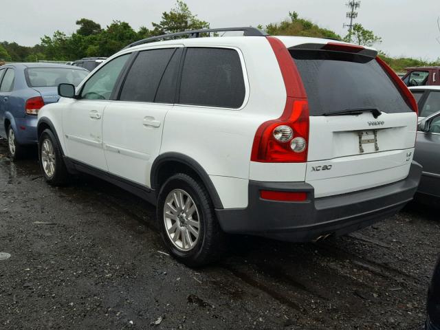 YV4CZ852261242655 - 2006 VOLVO XC90 V8 WHITE photo 3