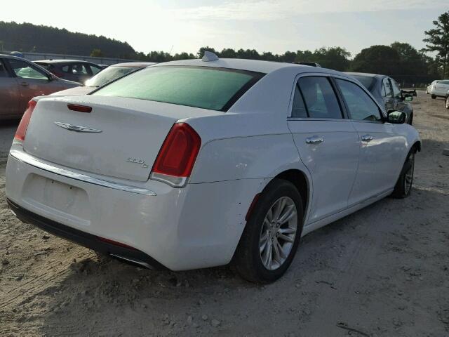 2C3CCAEGXFH802192 - 2015 CHRYSLER 300C WHITE photo 4