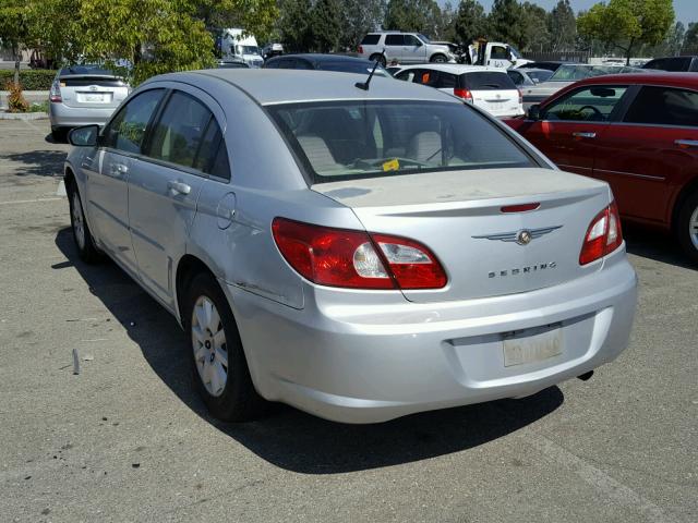 1C3LC46K27N568532 - 2007 CHRYSLER SEBRING SILVER photo 3