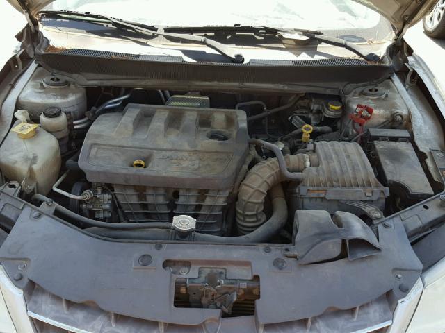 1C3LC46K27N568532 - 2007 CHRYSLER SEBRING SILVER photo 7