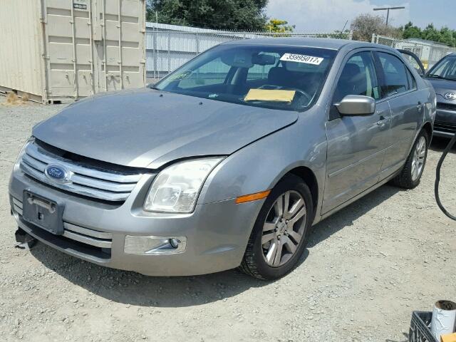 3FAHP08138R168003 - 2008 FORD FUSION SEL SILVER photo 2