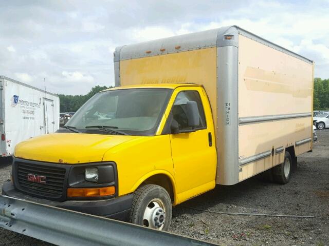 1GDJG31K191902158 - 2009 GMC SAVANA CUT YELLOW photo 2