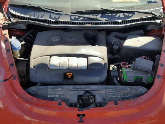 3VWCK21Y63M315486 - 2003 VOLKSWAGEN NEW BEETLE 橙色 照片 7