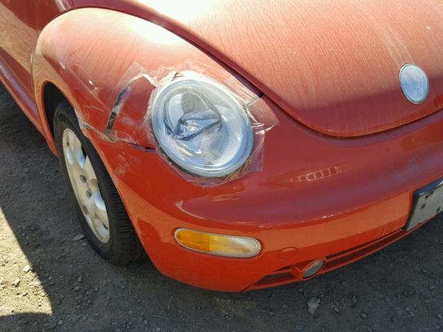 3VWCK21Y63M315486 - 2003 VOLKSWAGEN NEW BEETLE 橙色 照片 9