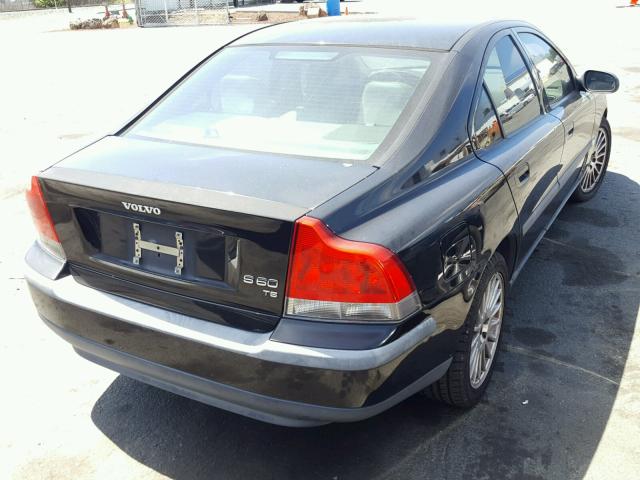 YV1RS53D212013281 - 2001 VOLVO S60 T5 BLACK photo 4