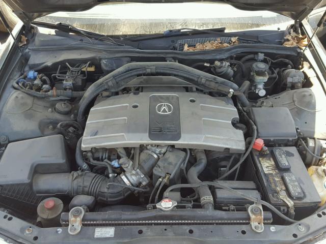 JH4KA96541C000367 - 2001 ACURA 3.5RL GREEN photo 7