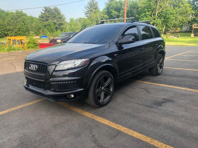 WA1DGAFE3DD005241 - 2013 AUDI Q7 PRESTIG BLACK photo 2