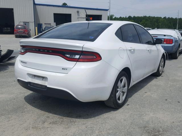 1C3CDFBBXFD286464 - 2015 DODGE DART SXT WHITE photo 4