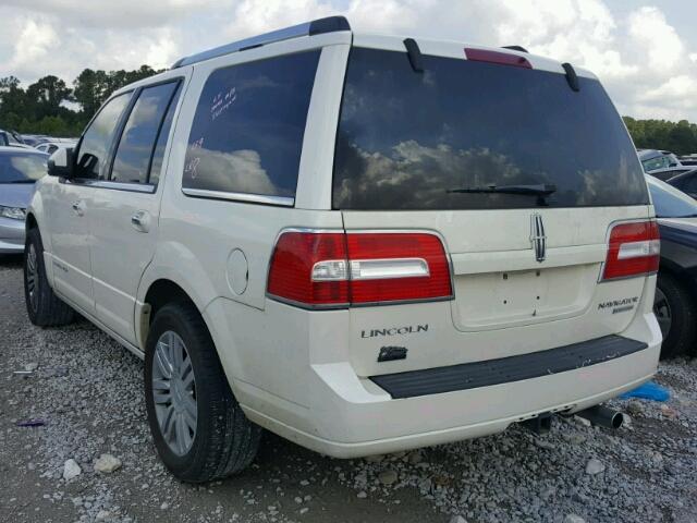 5LMFU27598LJ05456 - 2008 LINCOLN NAVIGATOR Beyaz fotoğraf 3