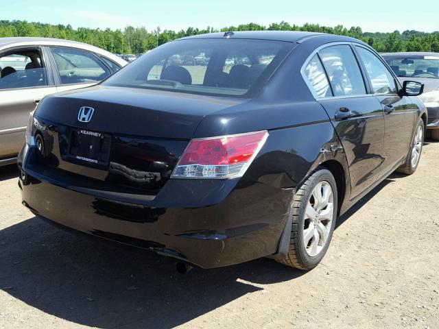 1HGCP26858A077343 - 2008 HONDA ACCORD EXL BLACK photo 4