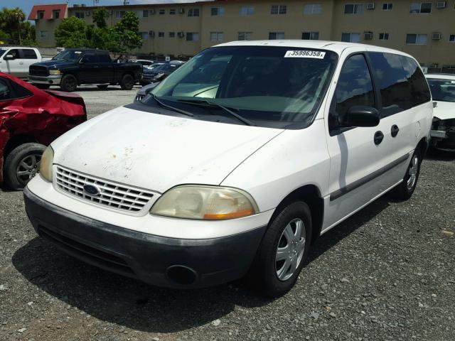 2FMZA50452BB74258 - 2002 FORD WINDSTAR L WHITE photo 2