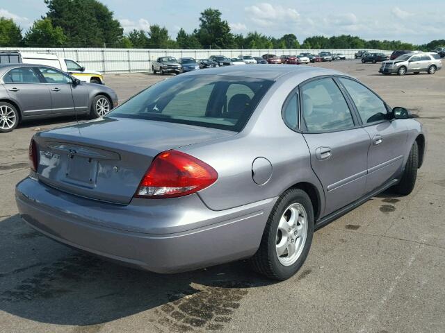 1FAFP53UX7A131884 - 2007 FORD TAURUS SILVER photo 4